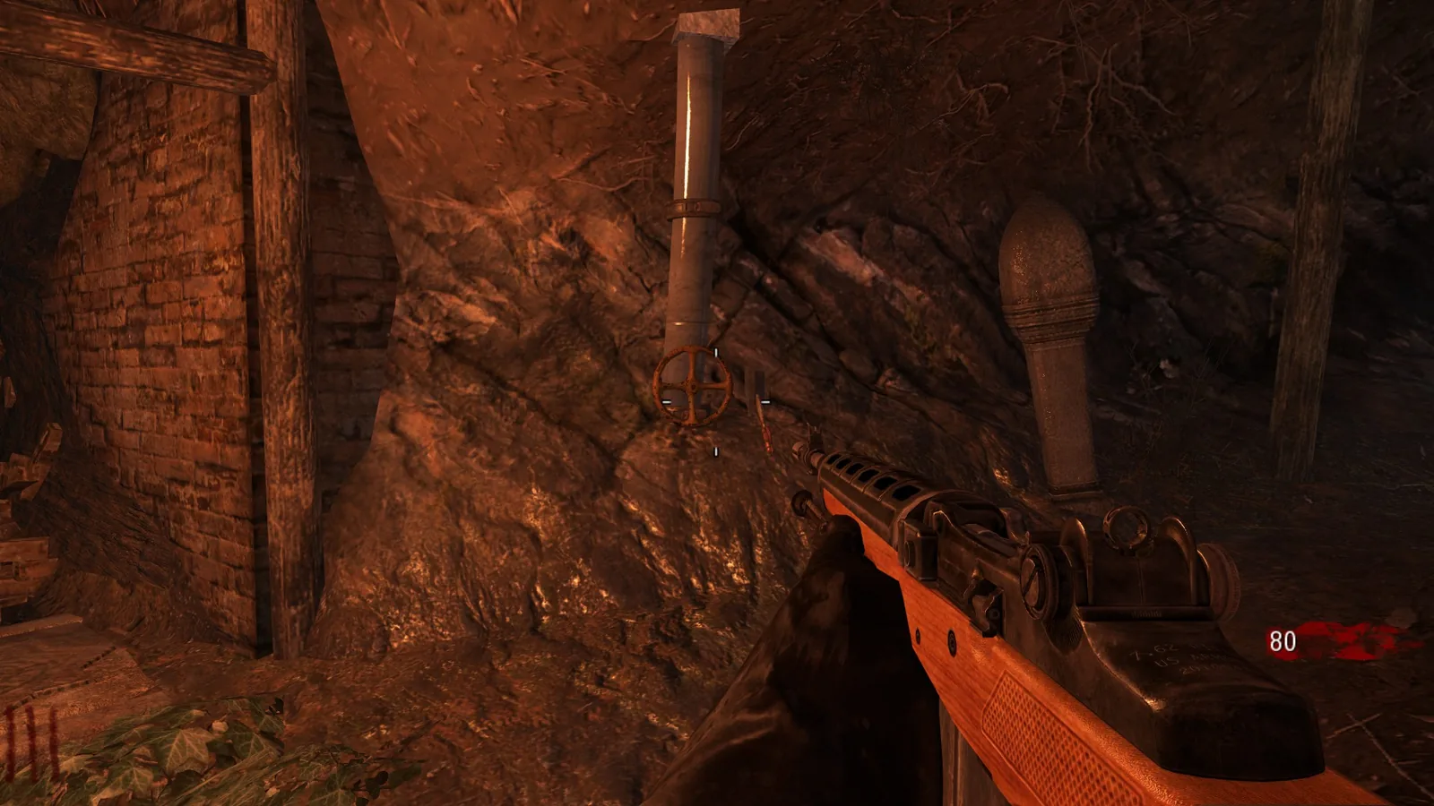Las tuberías de gas en llamas tras guiar al zombie Napalm