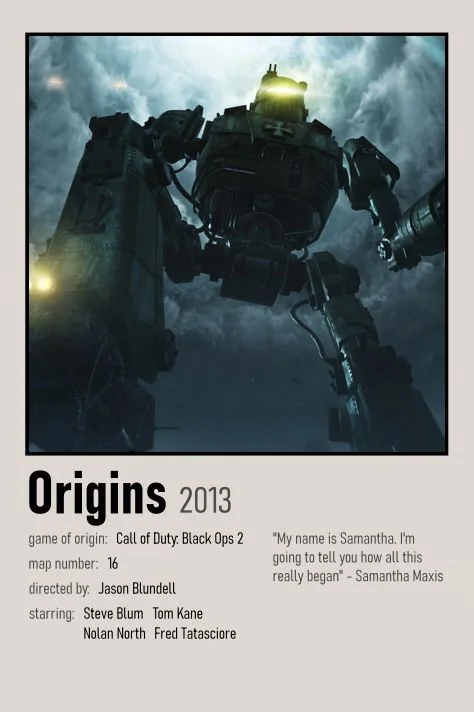 Mapa Origins